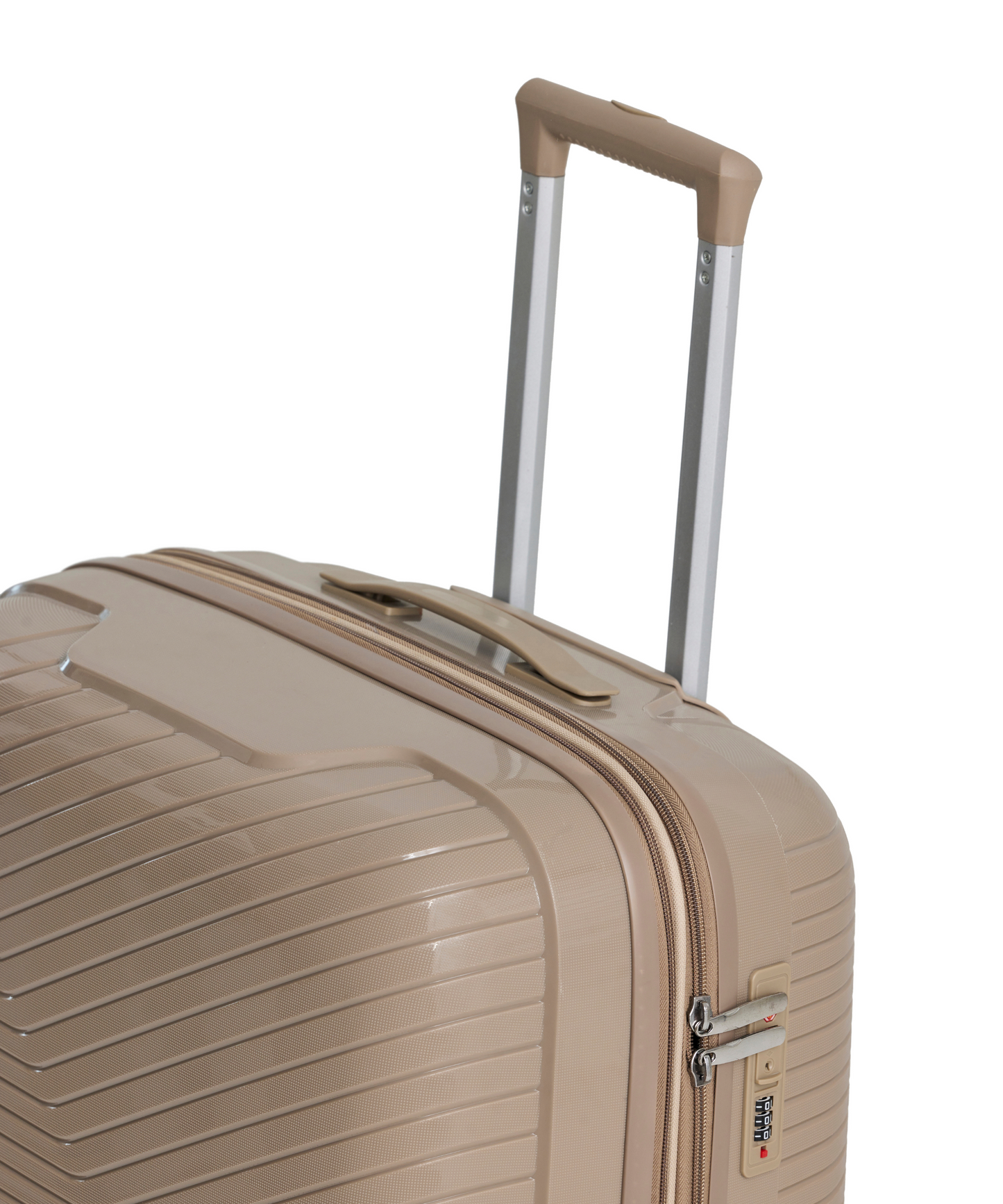 Mocha Drift – Travel-Ready Hard Shell Luggage