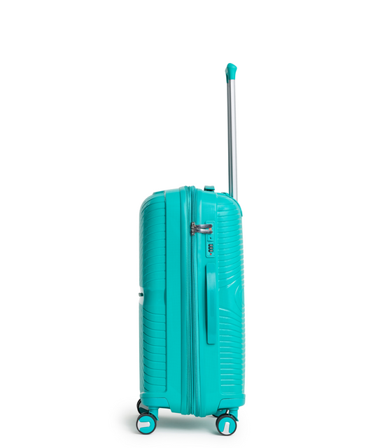 Mustang Aqua Glide 24" Check-In Medium Luggage – Lightweight, Durable Hard Shell Suitcase with Spinner Wheels
