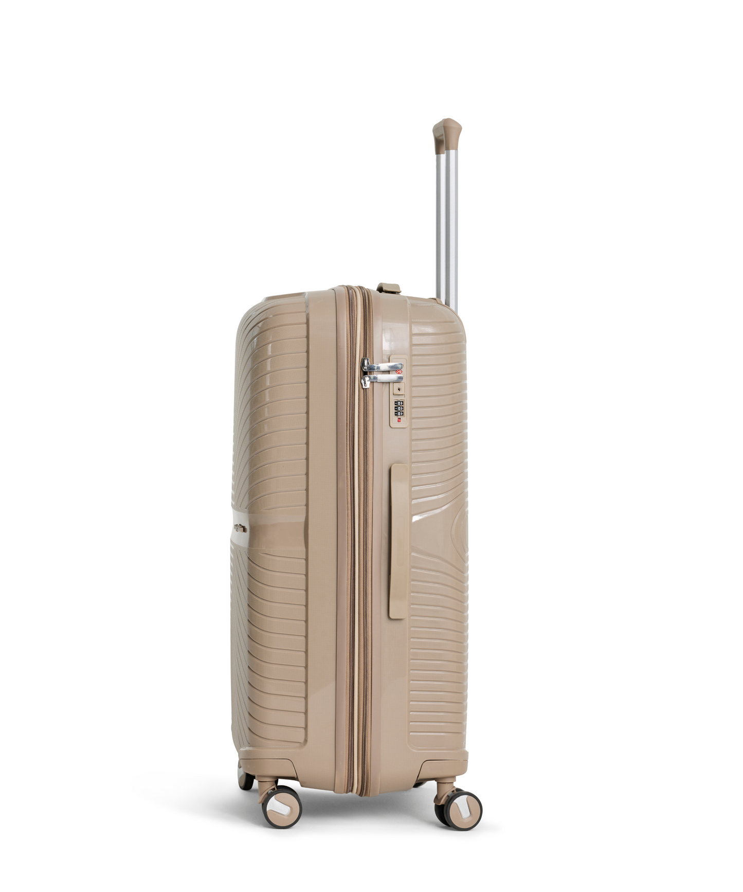 Mocha Drift – Travel-Ready Hard Shell Luggage