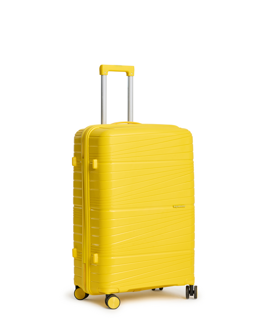 Hercules Golden Glide 24" Check-In Medium Luggage – Lightweight, Durable Hard Shell Suitcase with Spinner Wheels